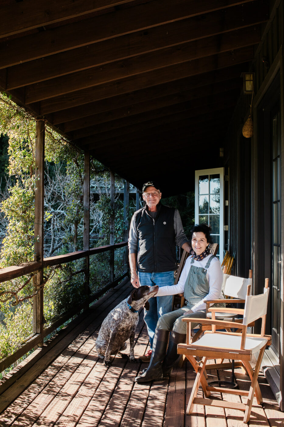 Fred Reid and Nicole Buttitta’s rural Sebastopol farm