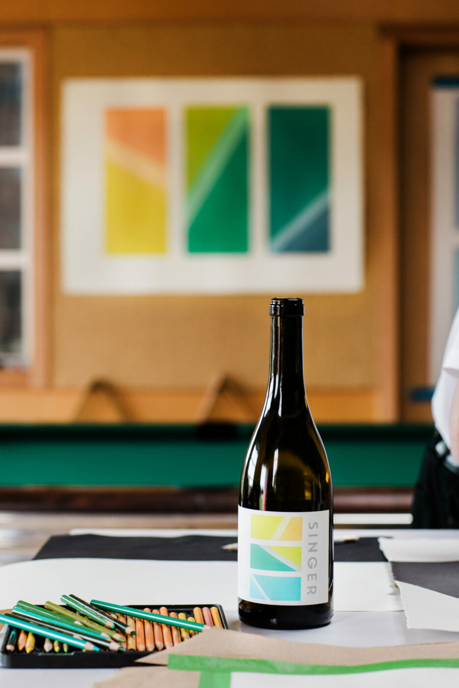 Stephen Singer wine label