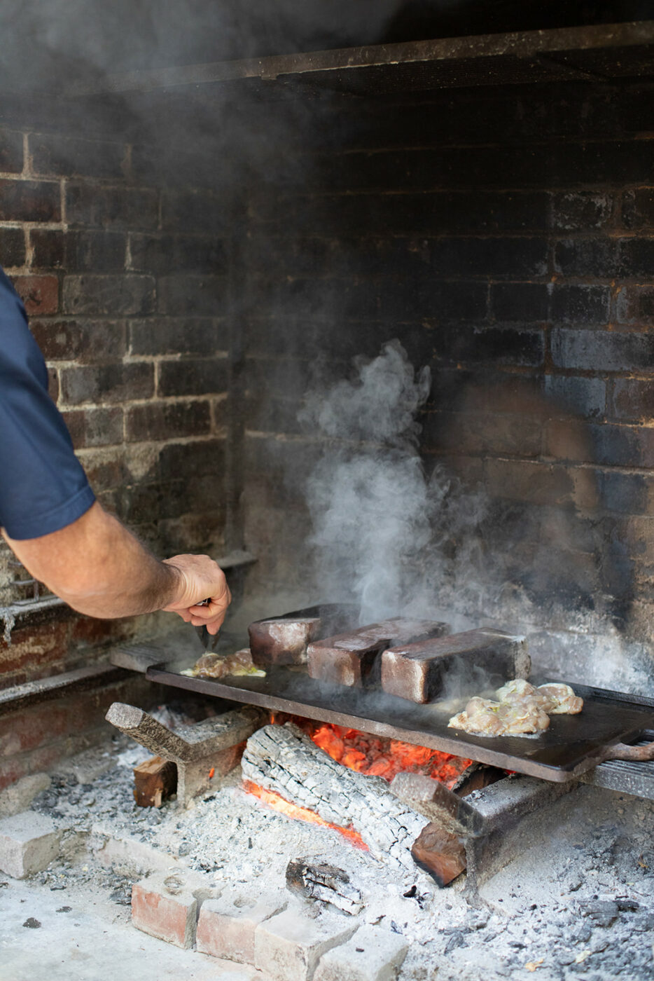 Sonoma chef Josh Chandler Cloverdale outdoor kitchen