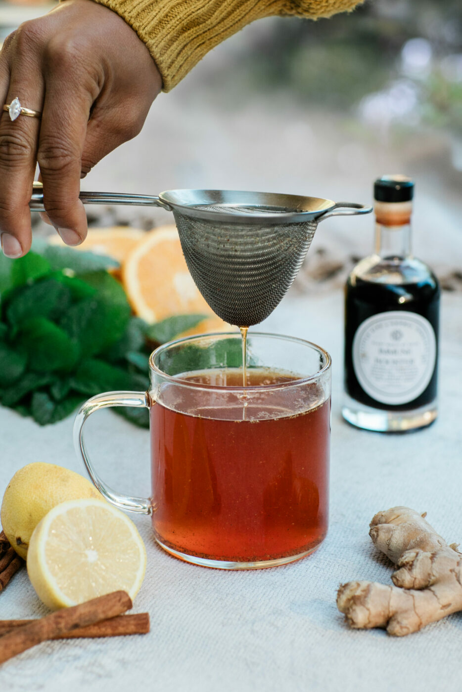 Jennifer Ilonzeh's hot toddy immunity tea