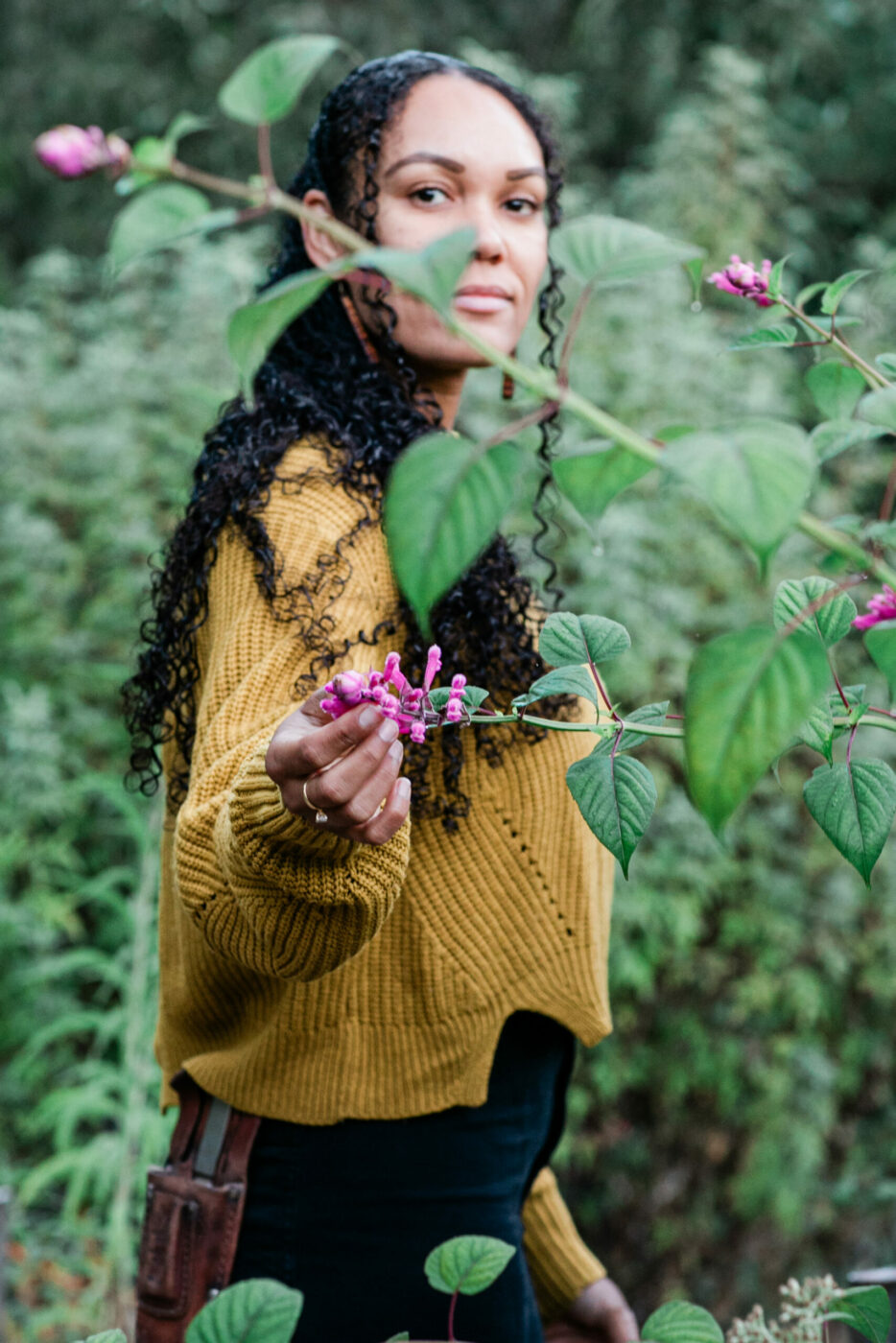Jennifer Ilonzeh, owner of Santa Rosa-based Plant Magic by Ndidi. (Eileen Roche/Sonoma Magazine)