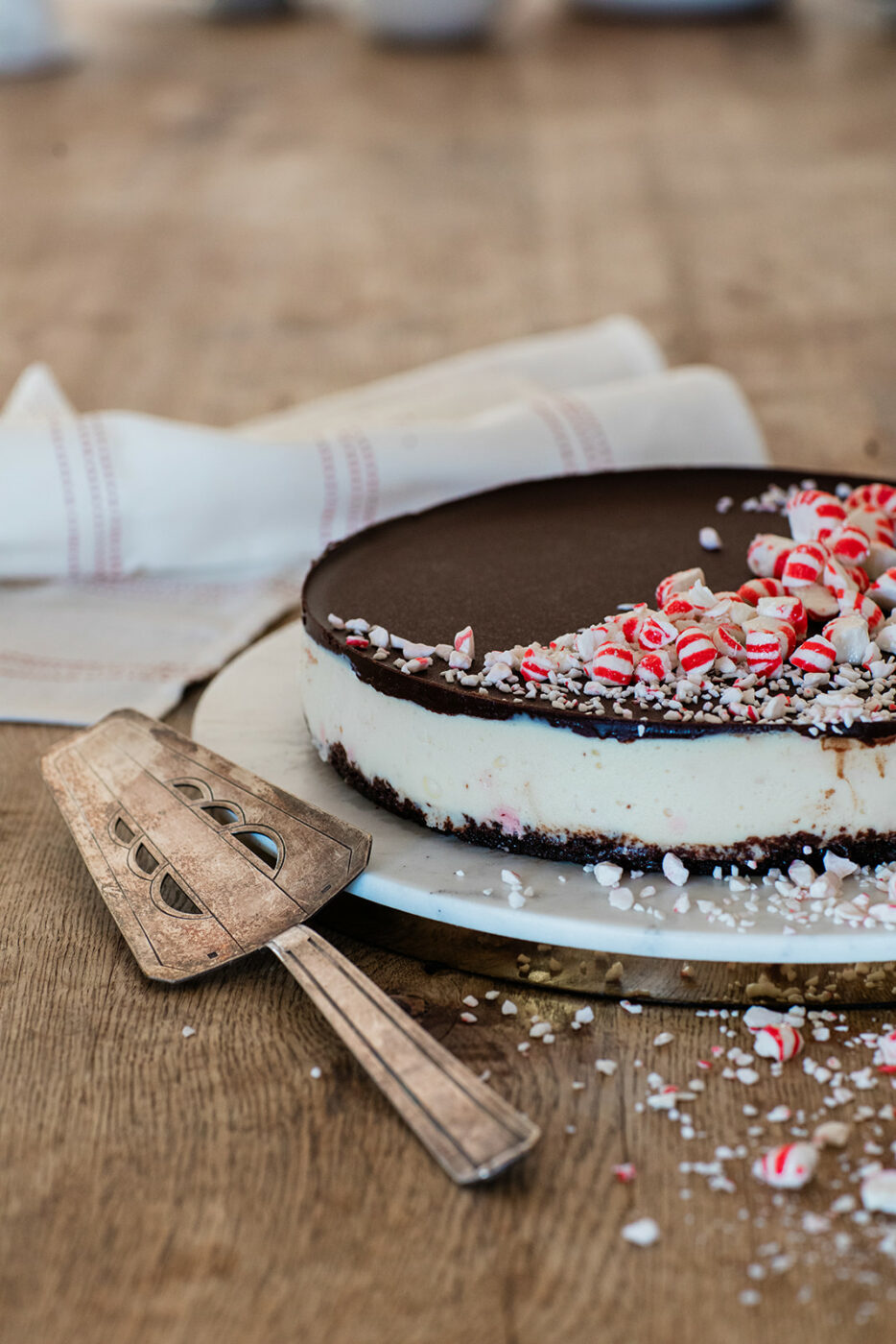 Sonoma holiday recipe for cheesecake