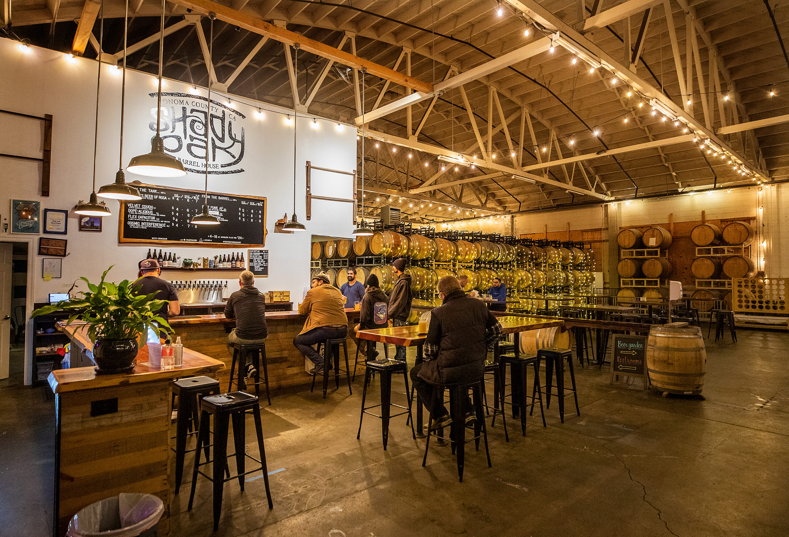 The Shady Oak Barrel House in Santa Rosa on Friday, October 22, 2021. (John Burgess/The Press Democrat)