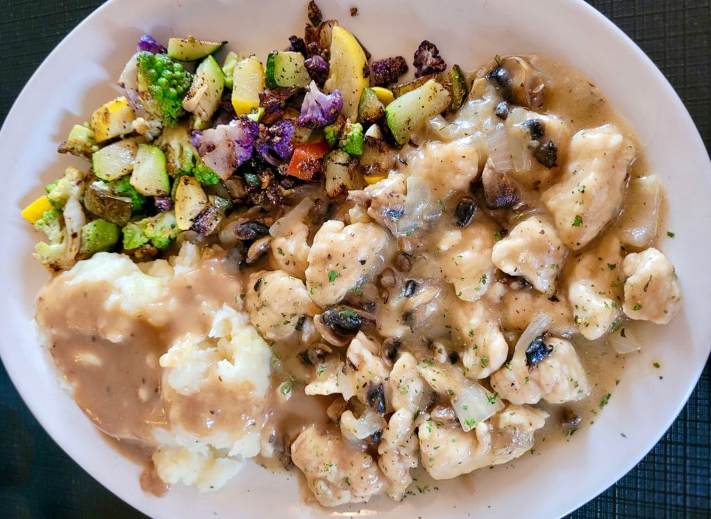 Turkey Scallopini at The Bird in Santa Rosa. (Heather Irwin/Press Democrat)