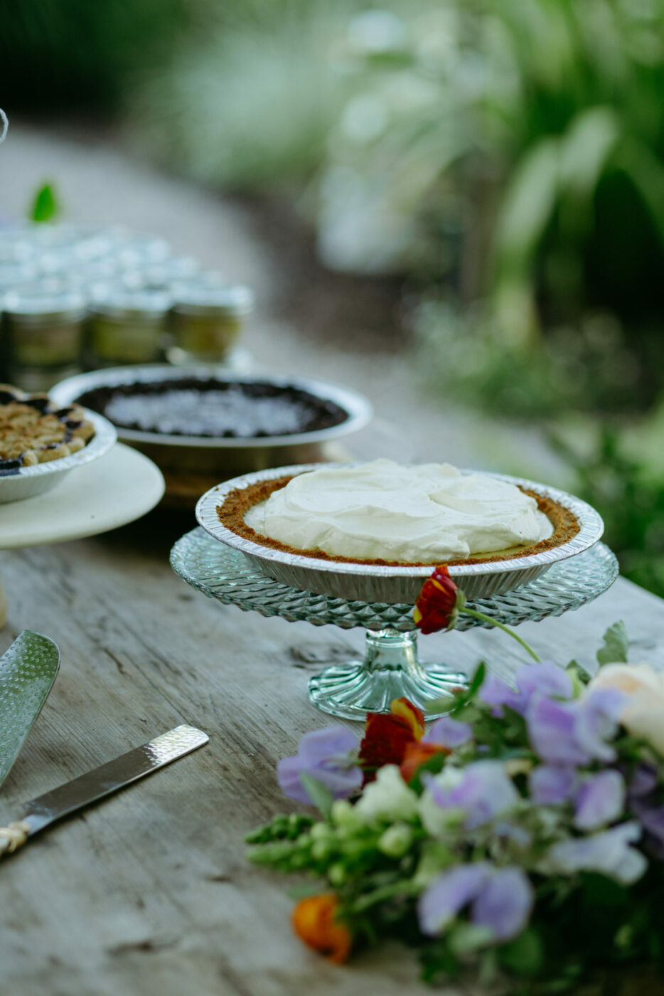 Fruit pies from Hillary Burdick of indie bakery A Little Luster. (Stephanie Klotz)