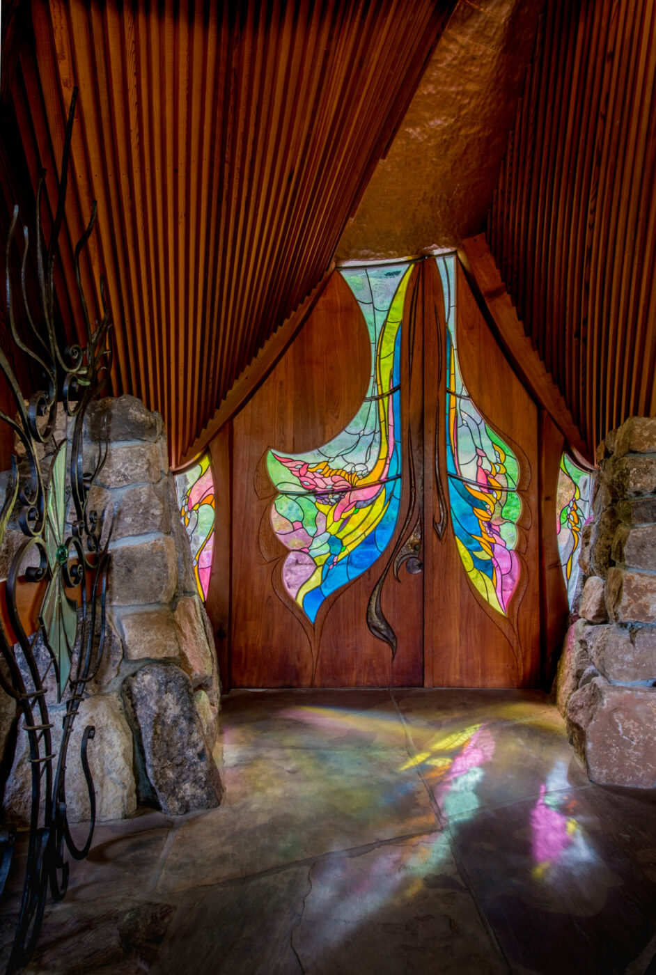 The Sea Ranch Chapel — part hobbit house, part meditation sanctuary. (Craig Tooley / Sonoma County Tourism)