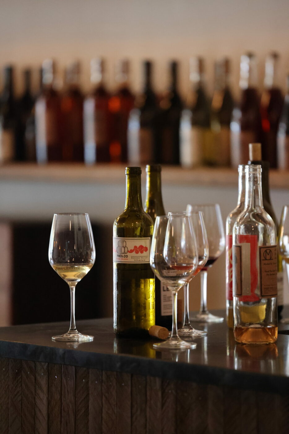 Dos' Bar in Sonoma features natural wine