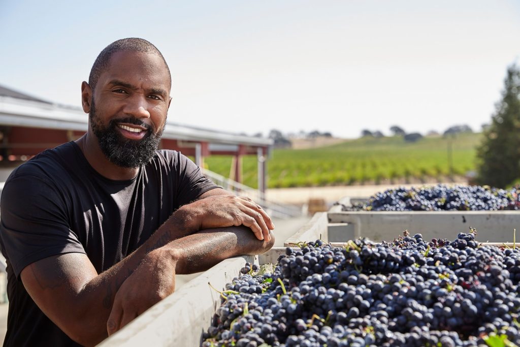 Former NFL football player Charles Woodson started his own label, Intercept Wines, in Napa Valley. (Charles Woodson's Intercept Wines)