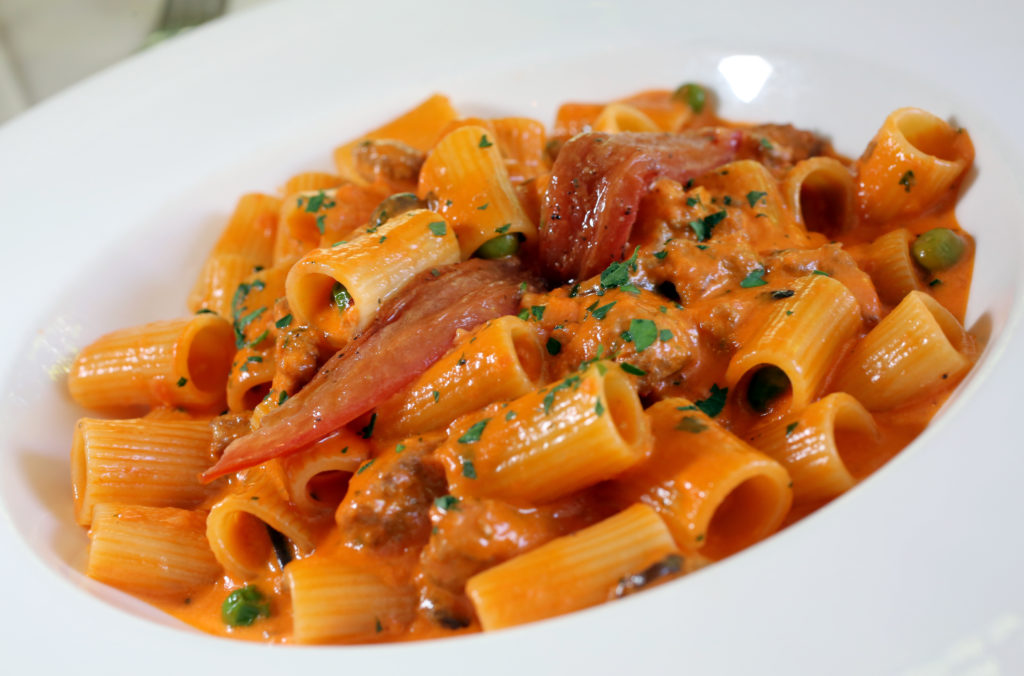 Ca'Bianca's Rigatoni pasta