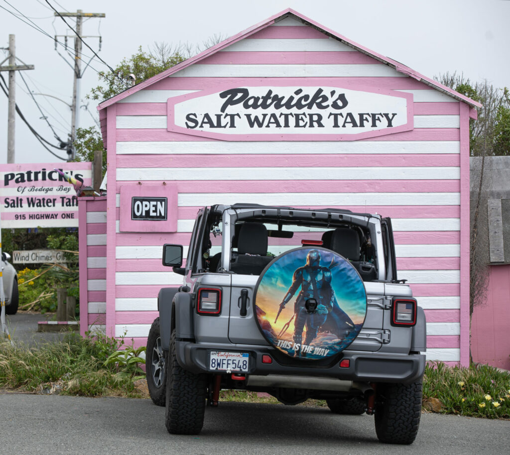 Patrick's Salt Water Taffy in Bodega Bay, Wednesday, May 17, 2023. (Chad Surmick / The Press Democrat)