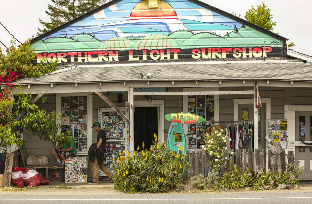 Northern Lights Surf Shop in Bodega. (Chad Surmick / The Press Democrat)