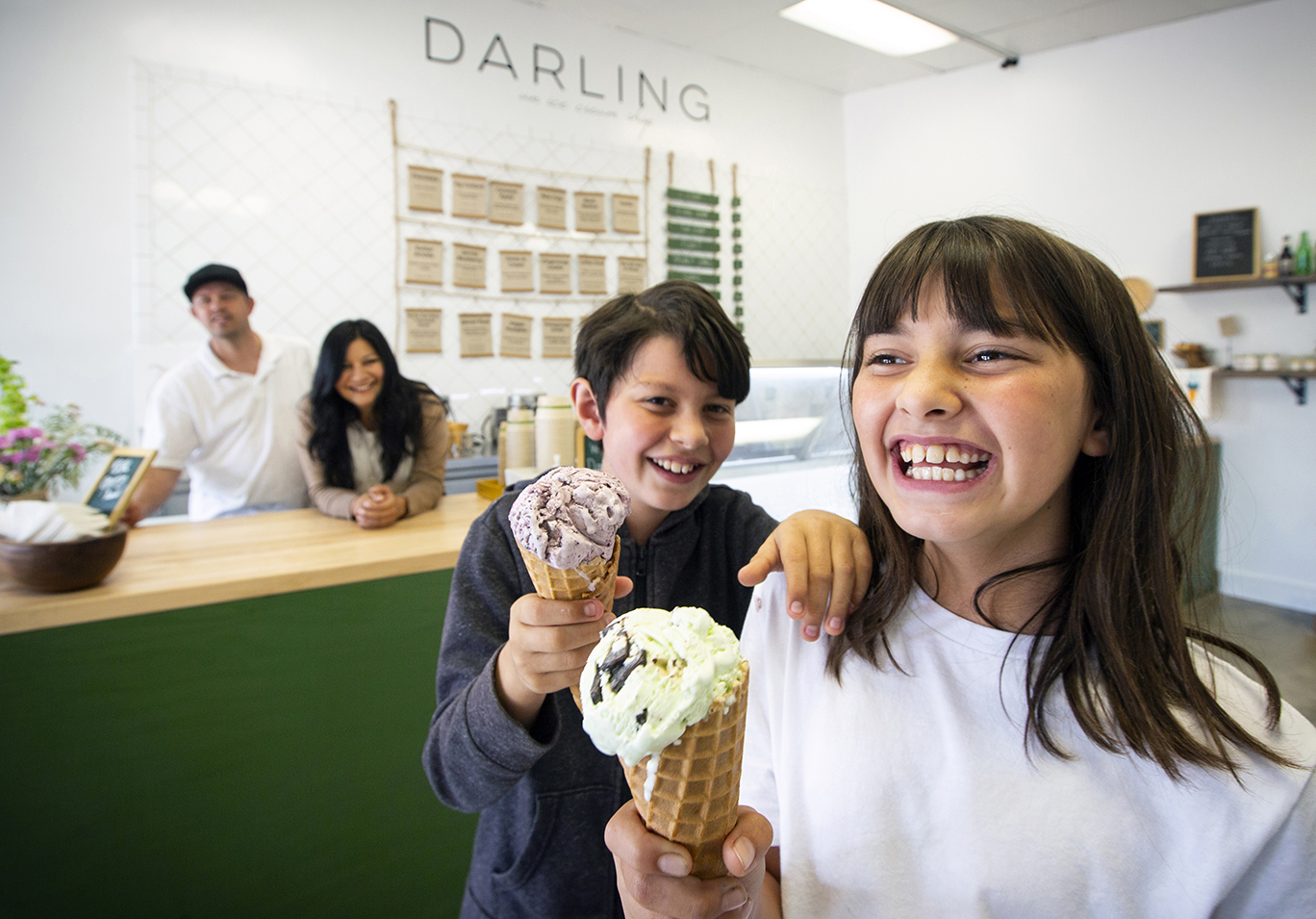 Darling ice cream shop