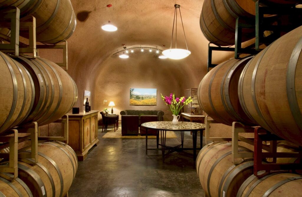 cool wine cave