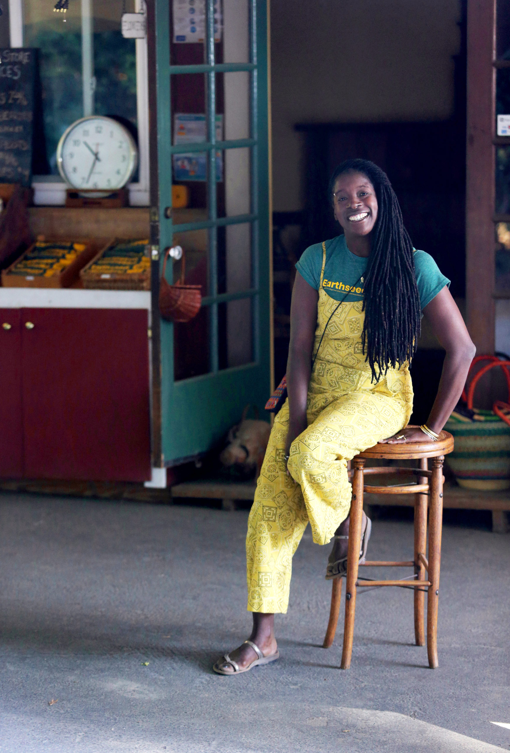 farmer Pandora Thomas, founder of EARTHseed Farm