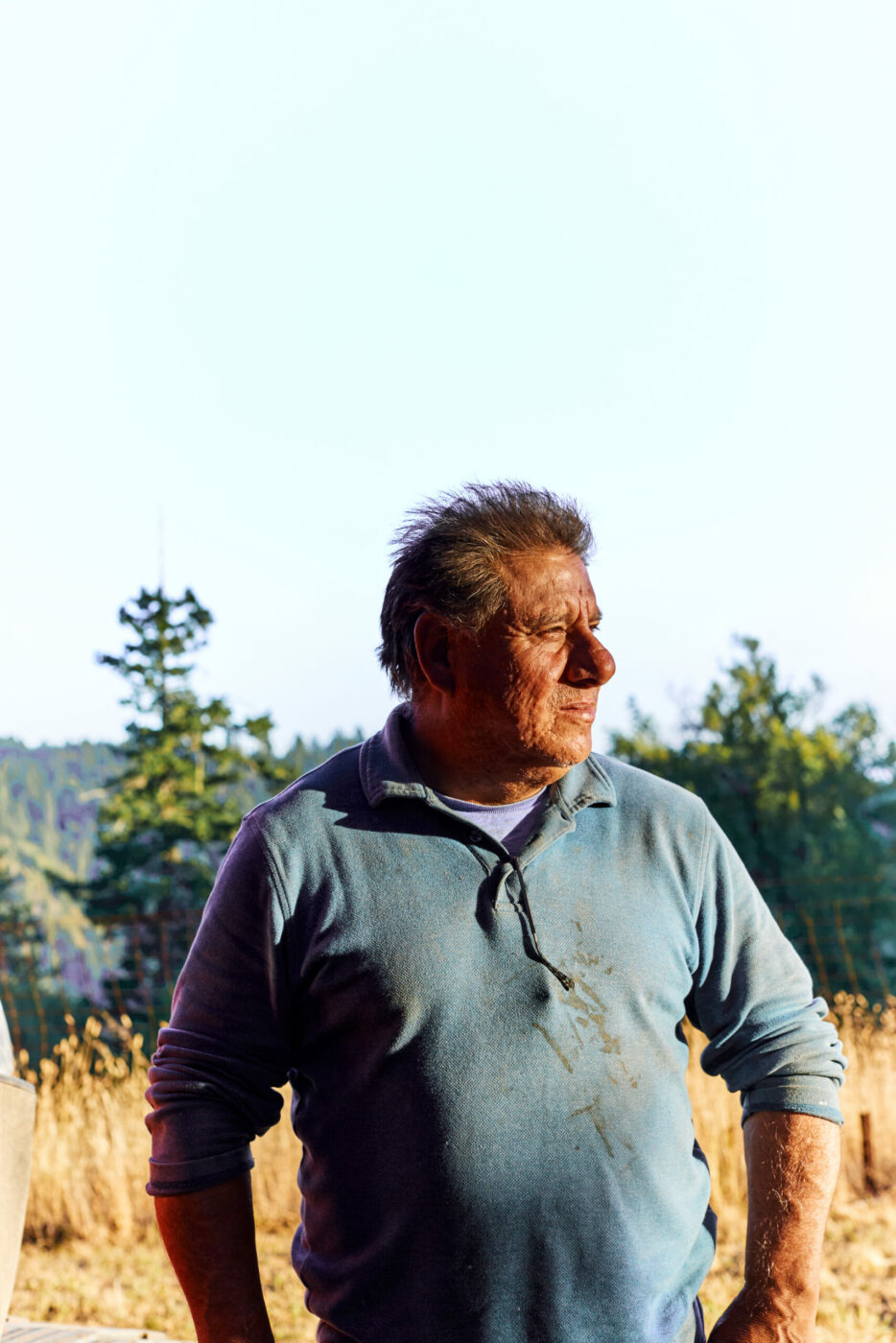 Everardo Robledo grower at Hirsch Vineyard in Sonoma County