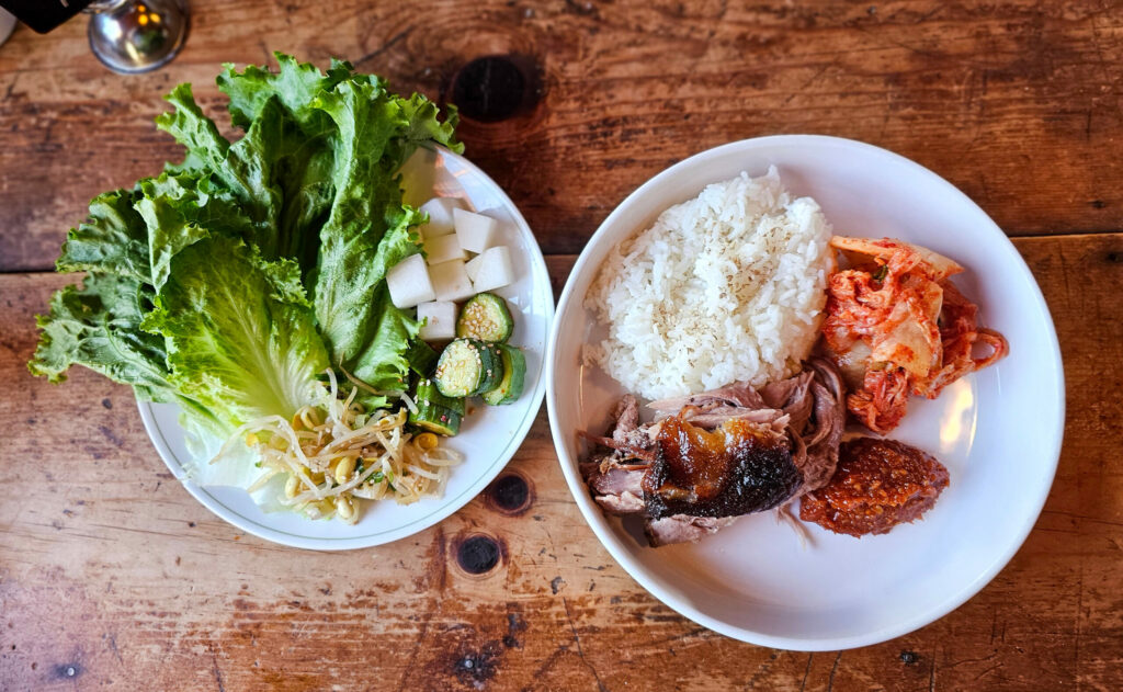 Pork Bo Ssam at Half Hitch