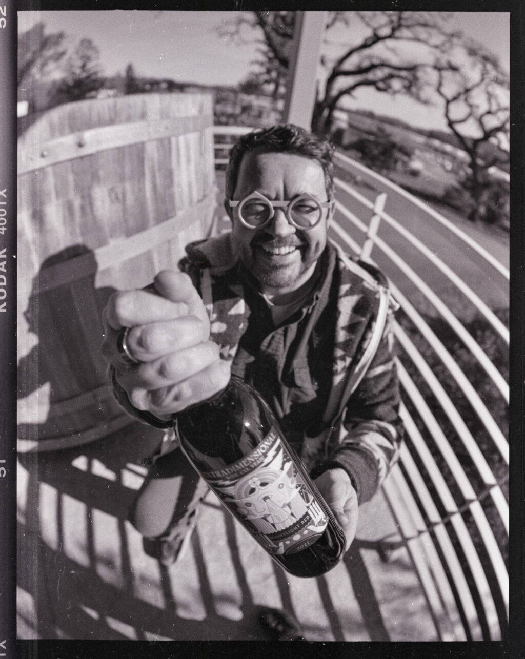 Hardy Wallace of Extradimensional Wine Co. Yeah! in Sonoma