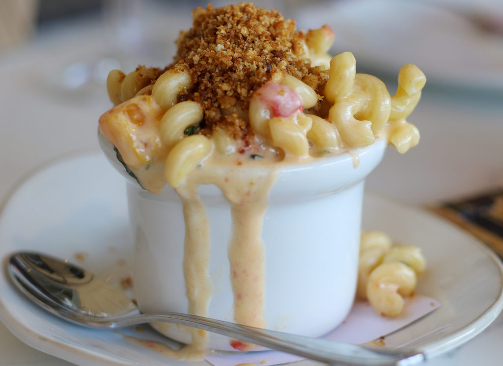 Lobster mac and cheese