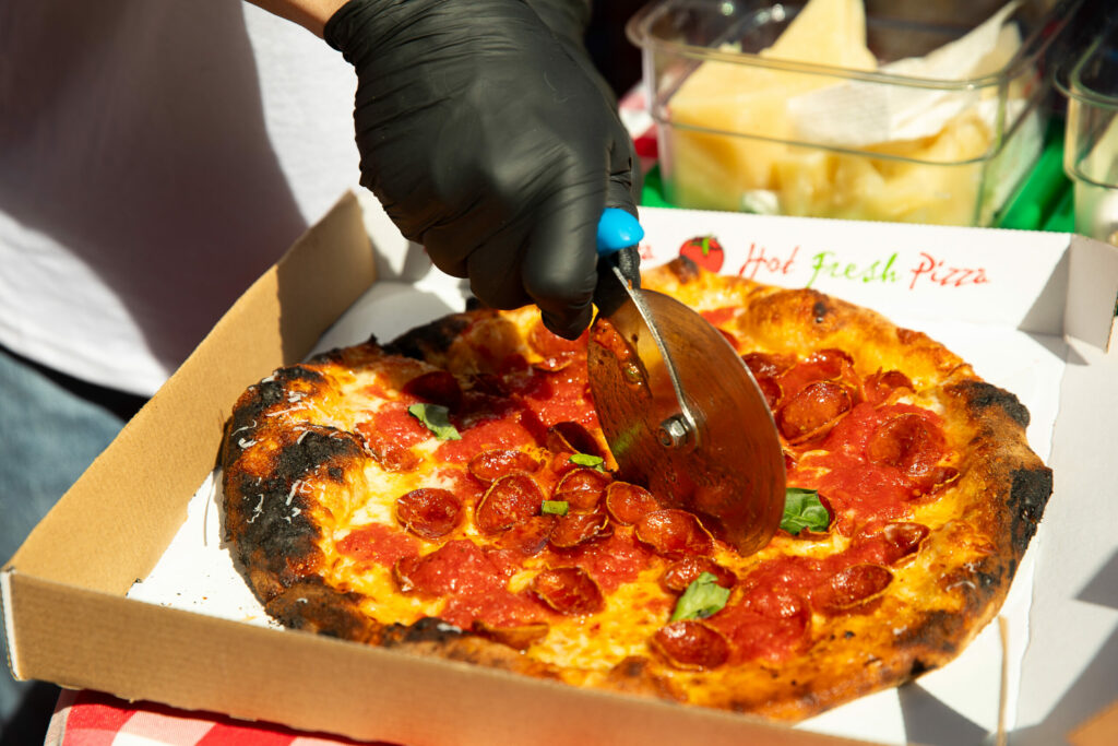 Pizza from Jeremy Clemens at Gabacool Provisions.