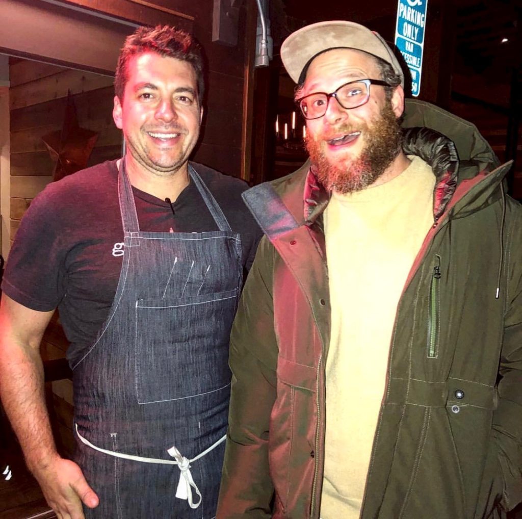 Seth Rogen Spotted at Glen Ellen Restaurant