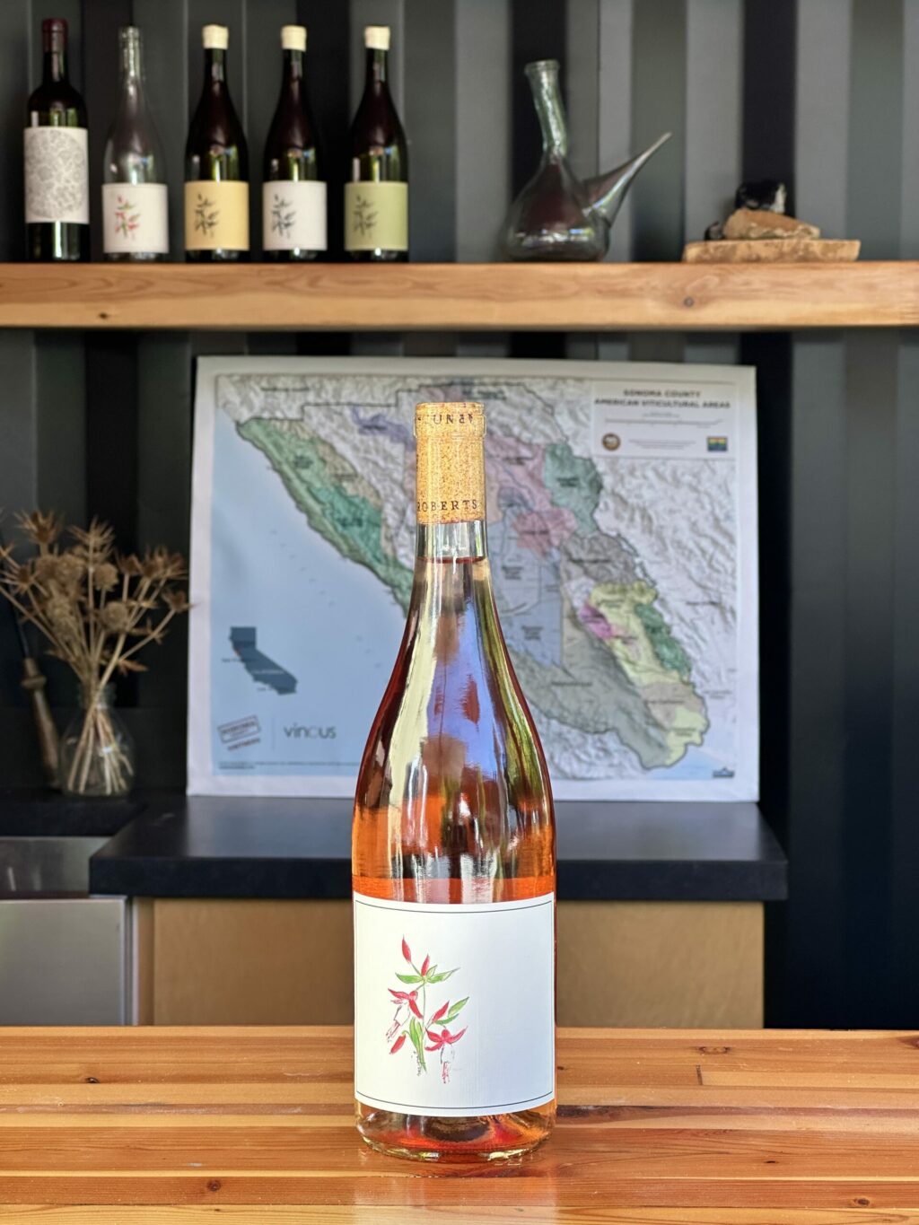 At Arnot-Roberts winery in Healdsburg. (Courtesy of Arnot-Roberts)