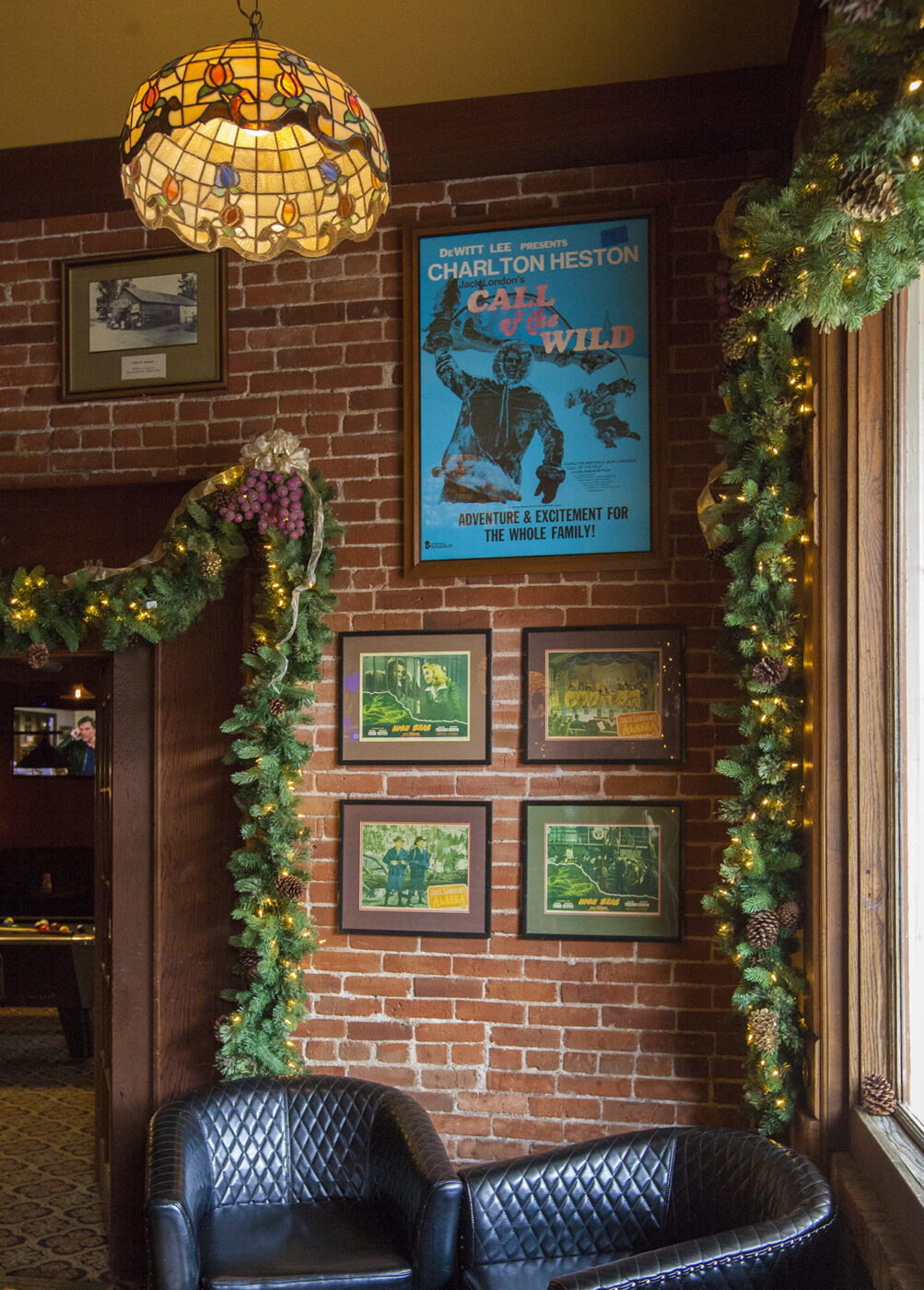 Jack London Lodge, Restaurant and Saloon in Glen Ellen.