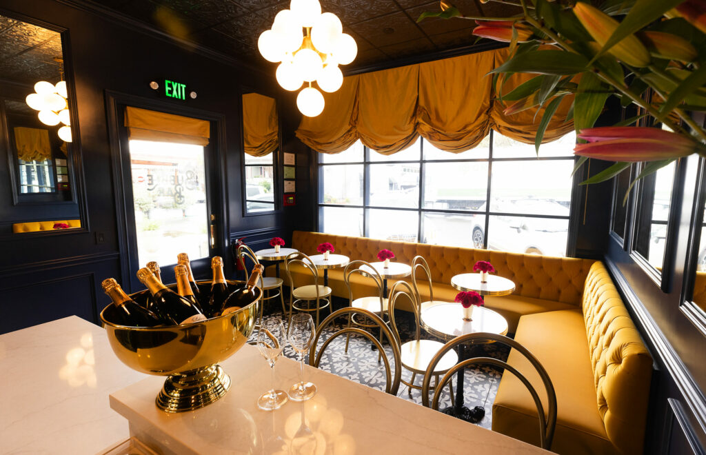 The Bubble Bar tasting room in Healdsburg will focus on champagnes, sparklers, cavas, proseccos and all things bubbles. Photo taken Monday, Feb. 5, 2024. (John Burgess / The Press Democrat)