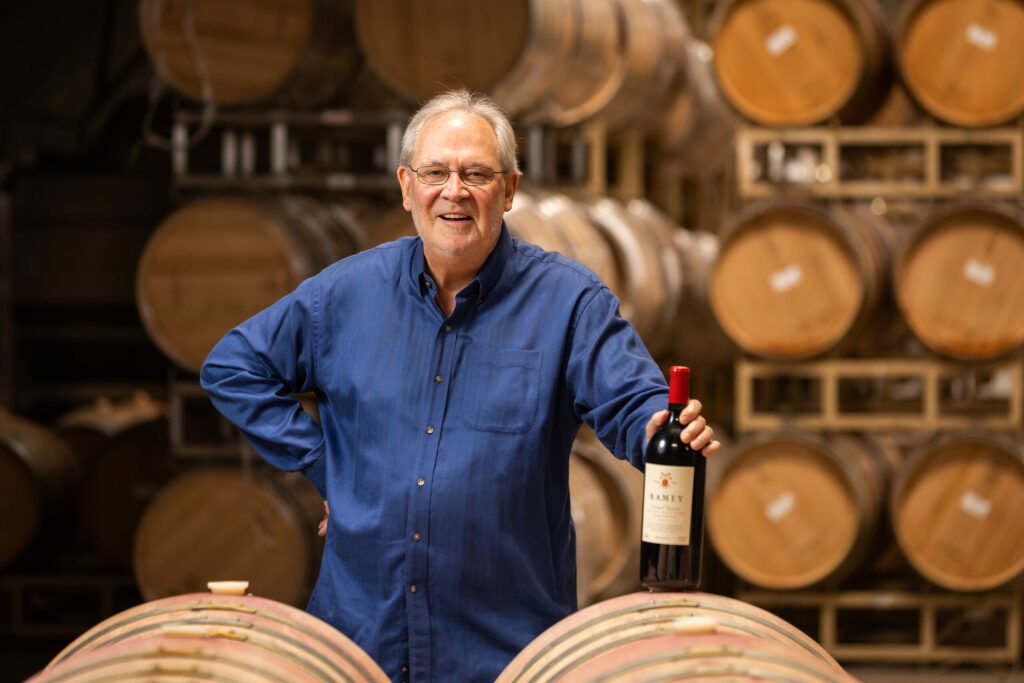 David Ramey’s 2013 Pedregal Vineyard Ramey cabernet sauvignon was one of the best wines in the Press Democrat 10 year cabernet tasting. (Photo by John Burgess/The Press Democrat)