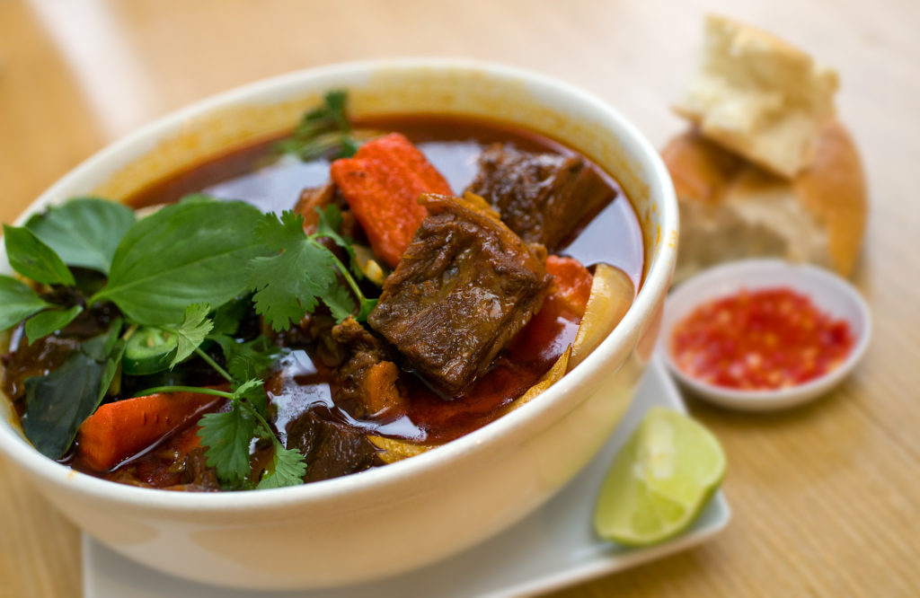 Bo Kho, Spicy Vietnamese Beef Stew, by chef Be Nguyen of Simply Vietnam in Santa Rosa in 2018. (John Burgess/The Press Democrat)
