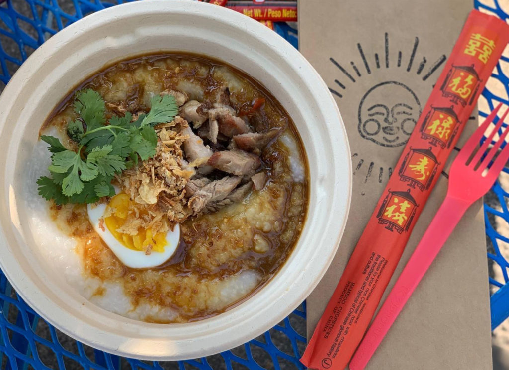 Jok at Jam's Joy Bungalow is a must-try dish