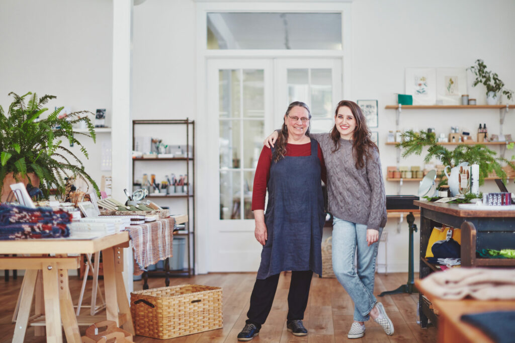 Laural and Lily Reid of Good Gray in Penngrove. (Kim Carroll)