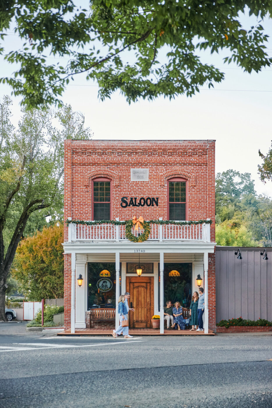 Jack London Lodge, Restaurant and Saloon in Glen Ellen.