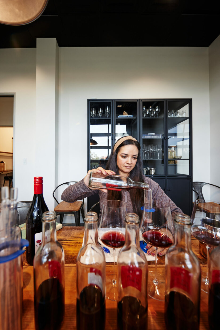 Winemaker Morét Brealynn Chavez of Morét-Brealynn Wines. (Kim Carroll/For Sonoma Magazine)