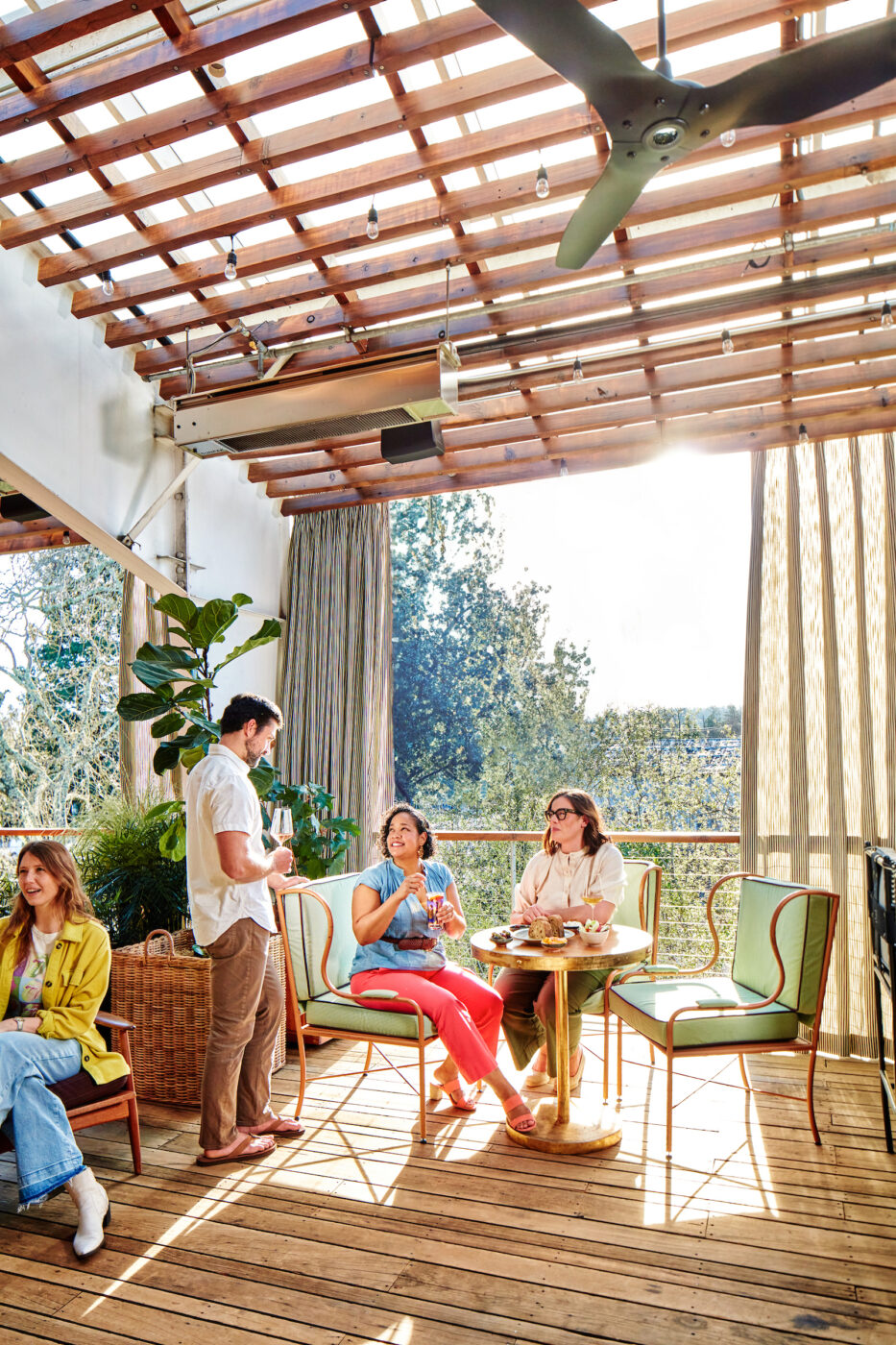 Little Saint restaurant in Healdsburg