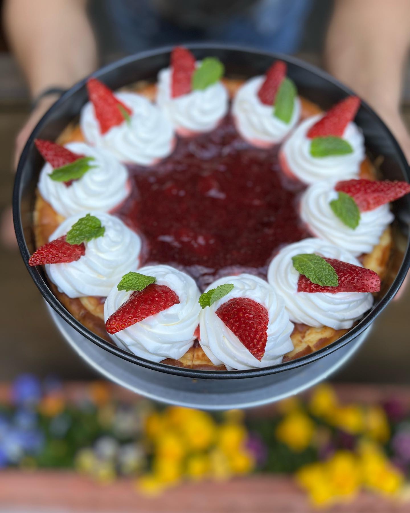 Strawberry cheesecake from Lightwave Coffee and Kitchen in Monte Rio. (Lightwave Coffee and Kitchen)