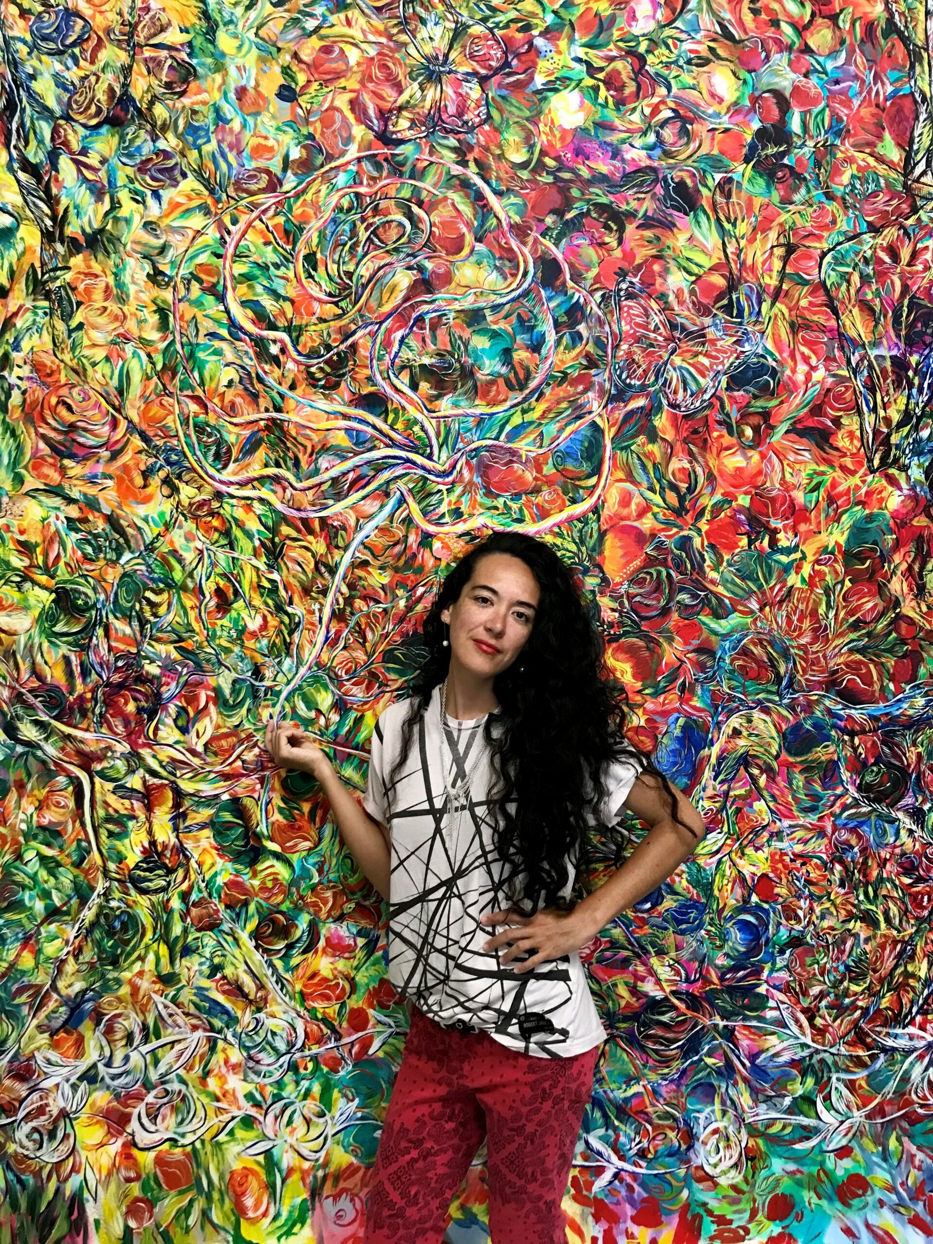 Maria de Los Angeles mural