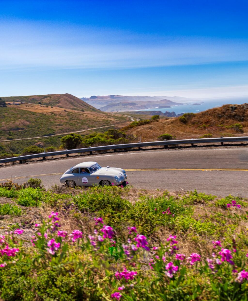 Napa Valley 750 vintage car drive on the coast