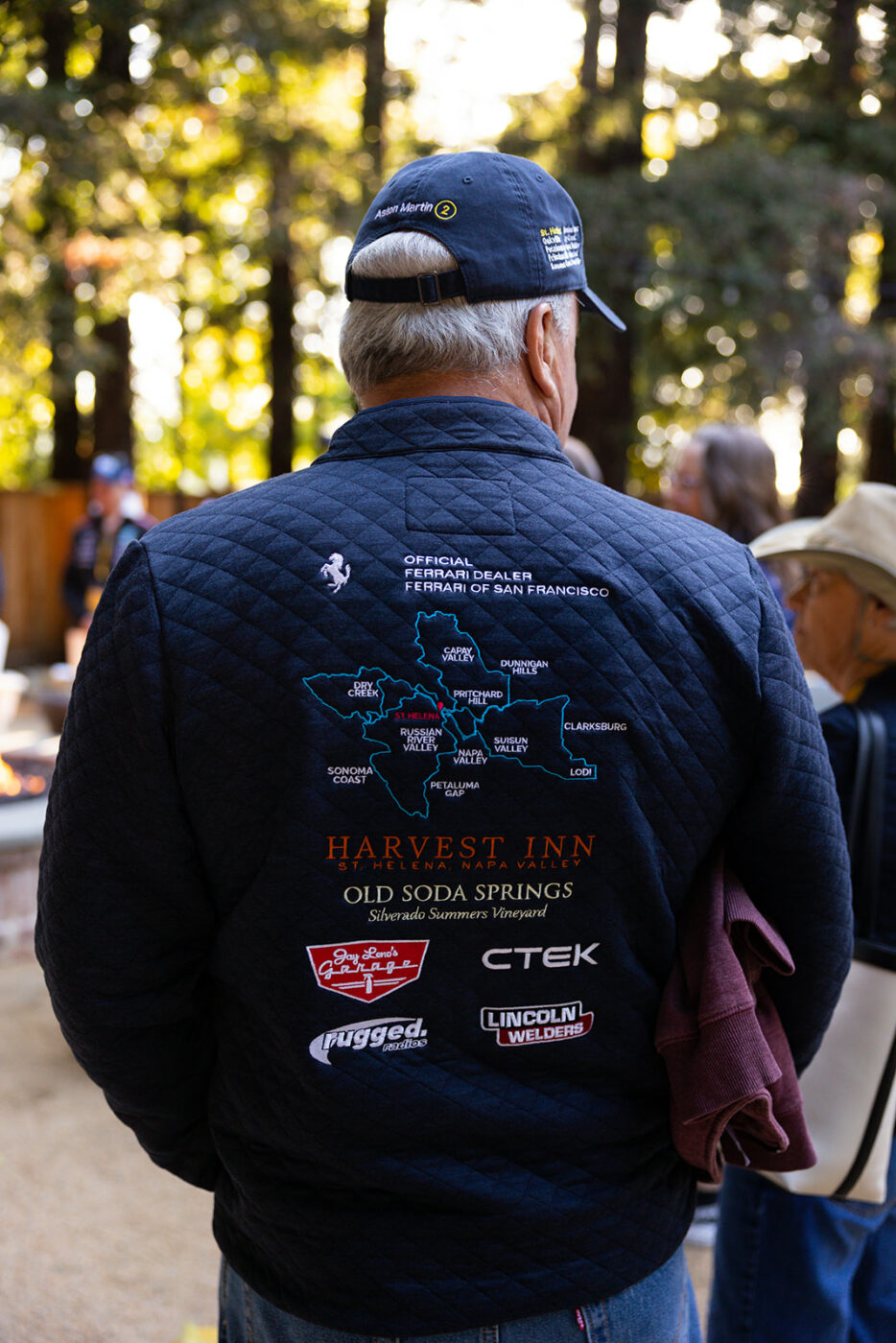 The sixth annual Napa Valley 750 road rally event included a number of sponsors. (Michelle Dondero)