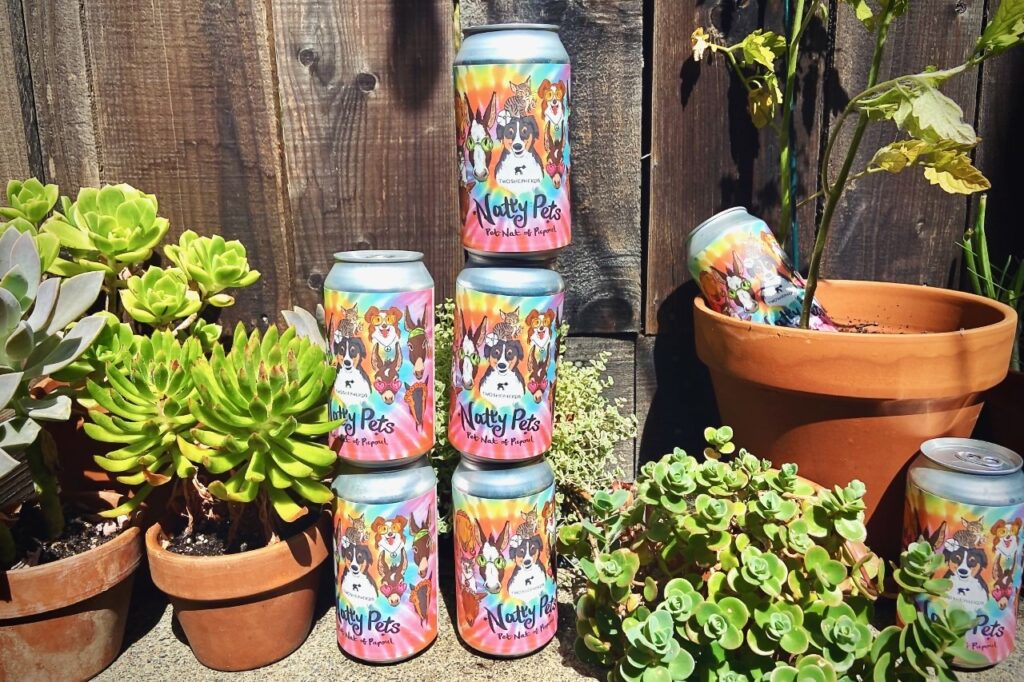 Natty Pets canned pét-nat sparkler from Two Shepherds Wine in Windsor. (Courtesy of Two Shepherds)