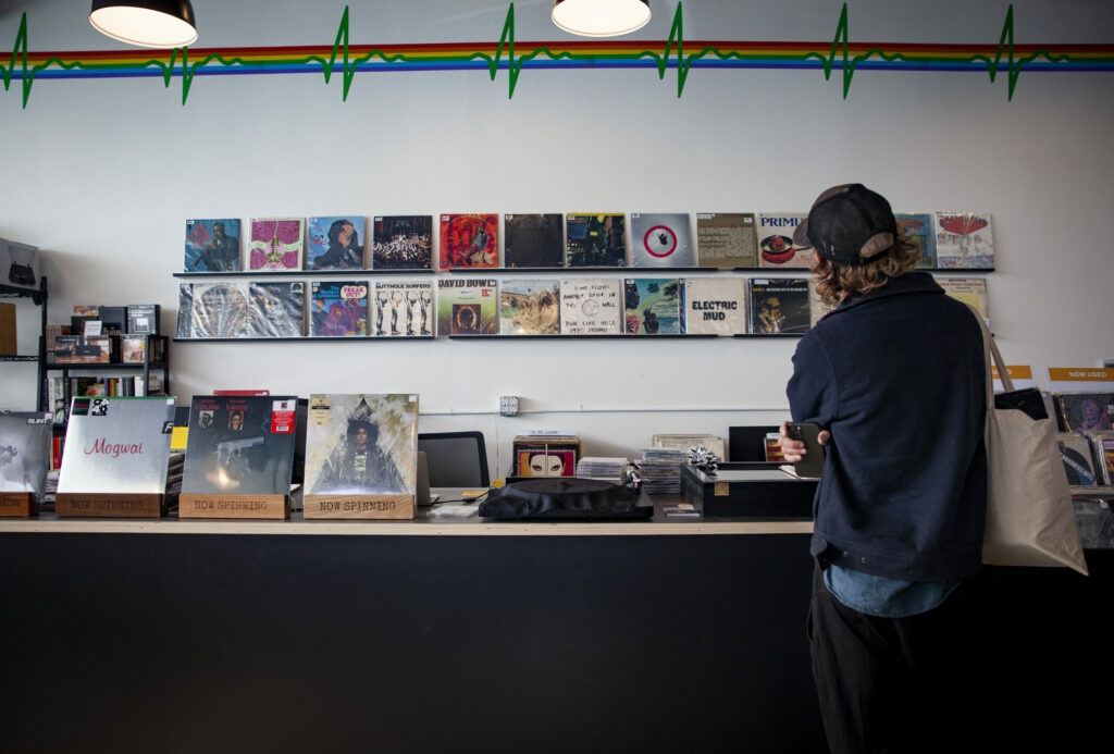 Paradise Found Records in Petaluma