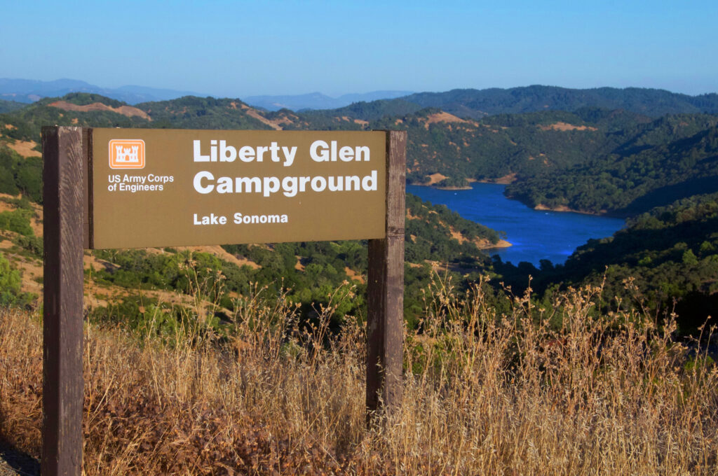 At the Liberty Glen Campground in Geyserville. (Sonoma County Tourism)