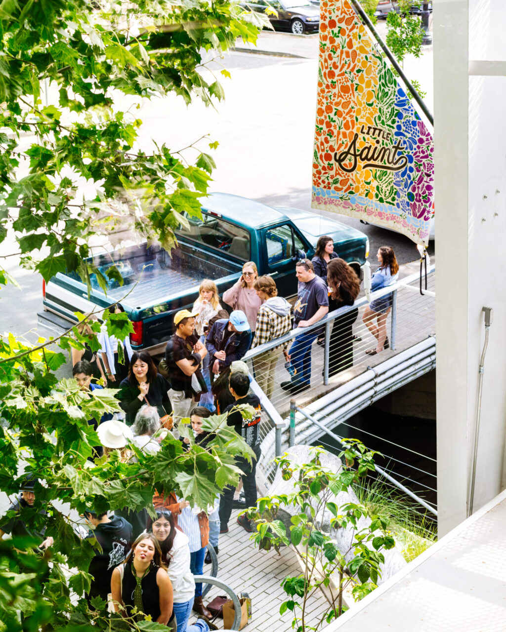 Live music event at Little Saint