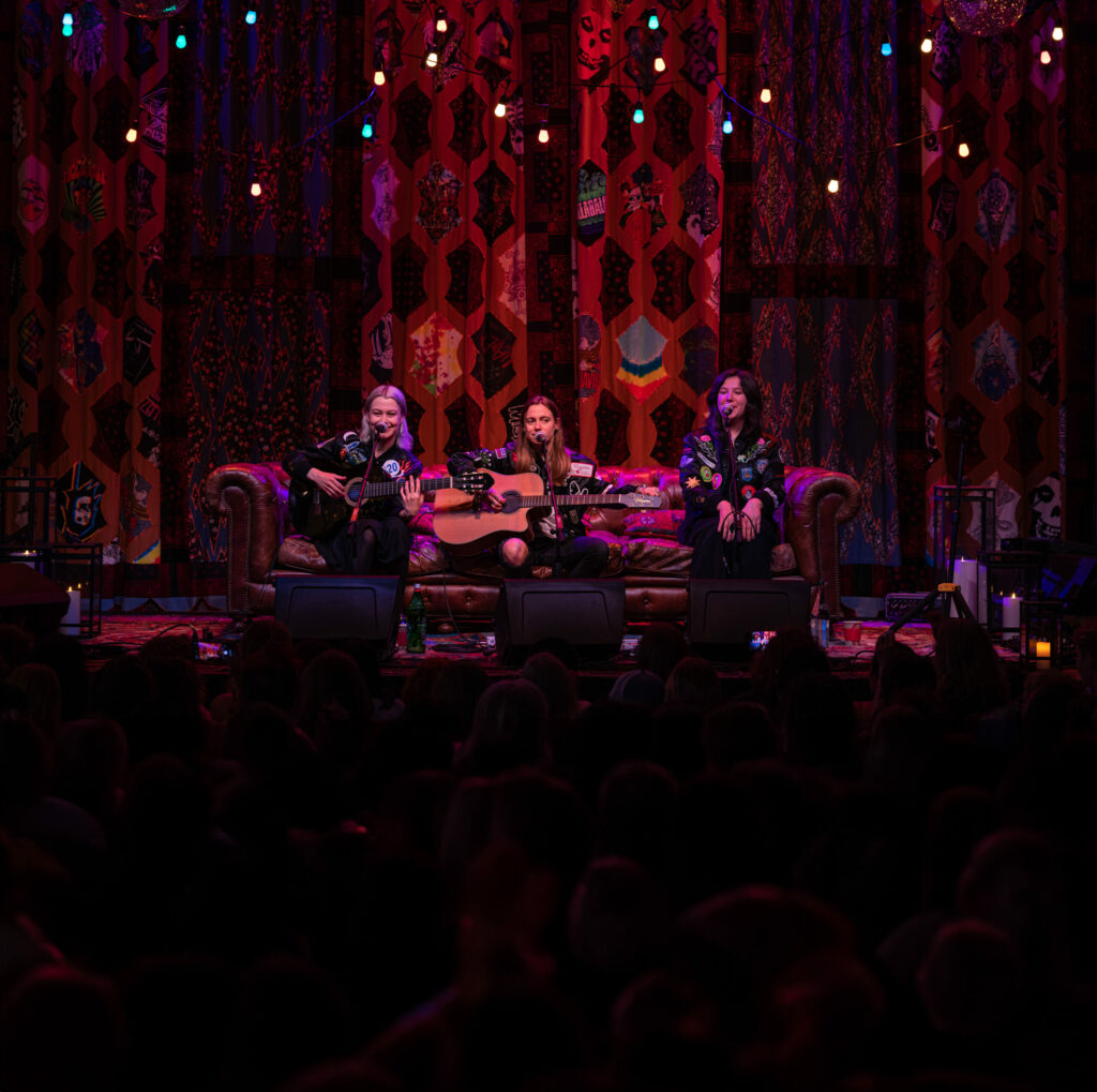 Boygenius plays at Little Saint in Healdsburg. (Emma K Creative)