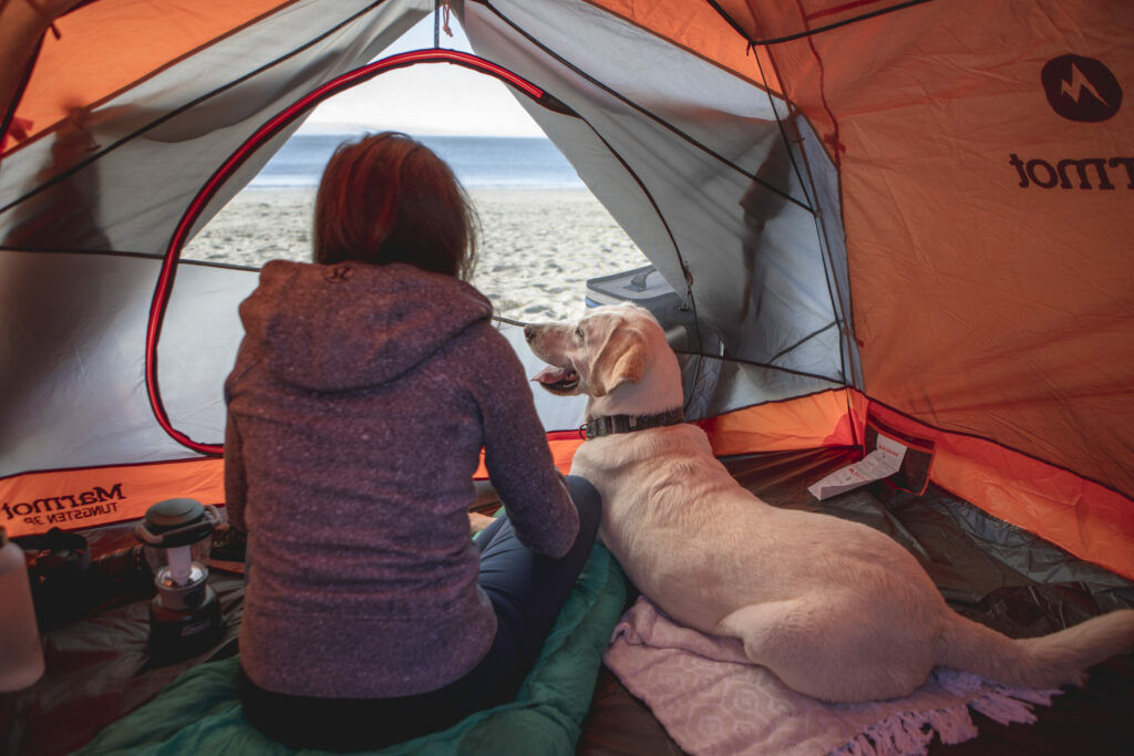Camping at Doran Regional Park in Bodega Bay. (Sonoma County Tourism)