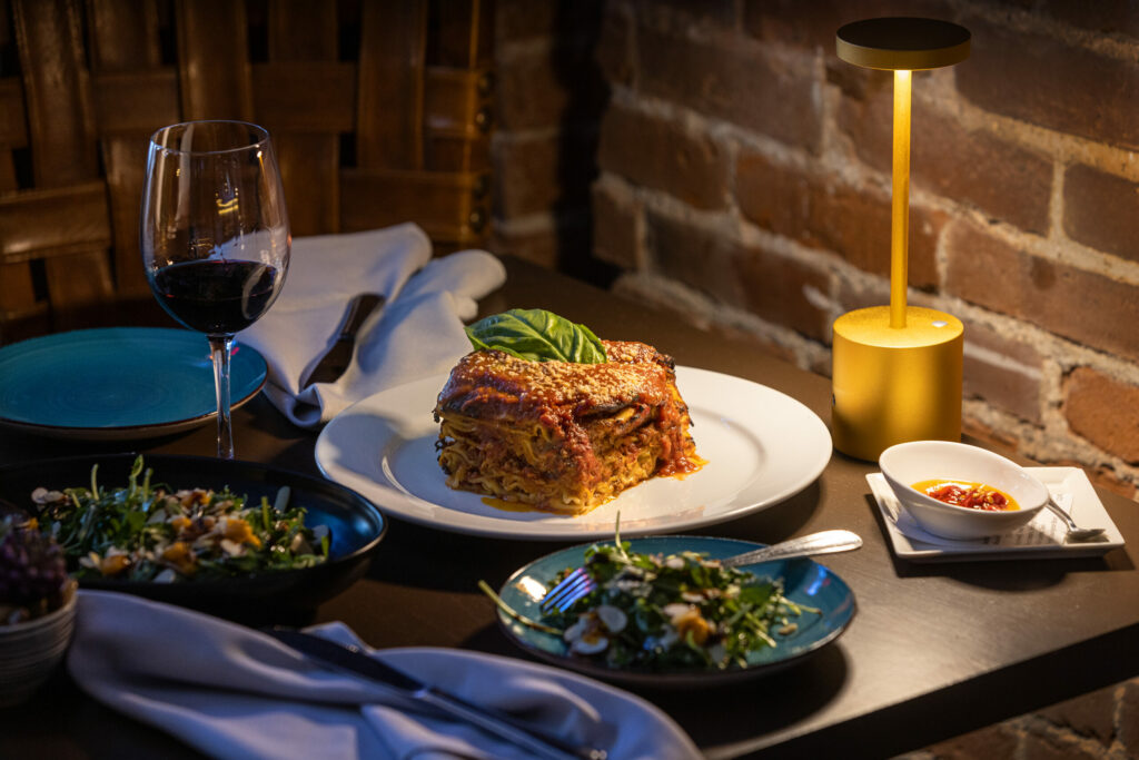 Lasagna from L'oro di Napoli in Santa Rosa