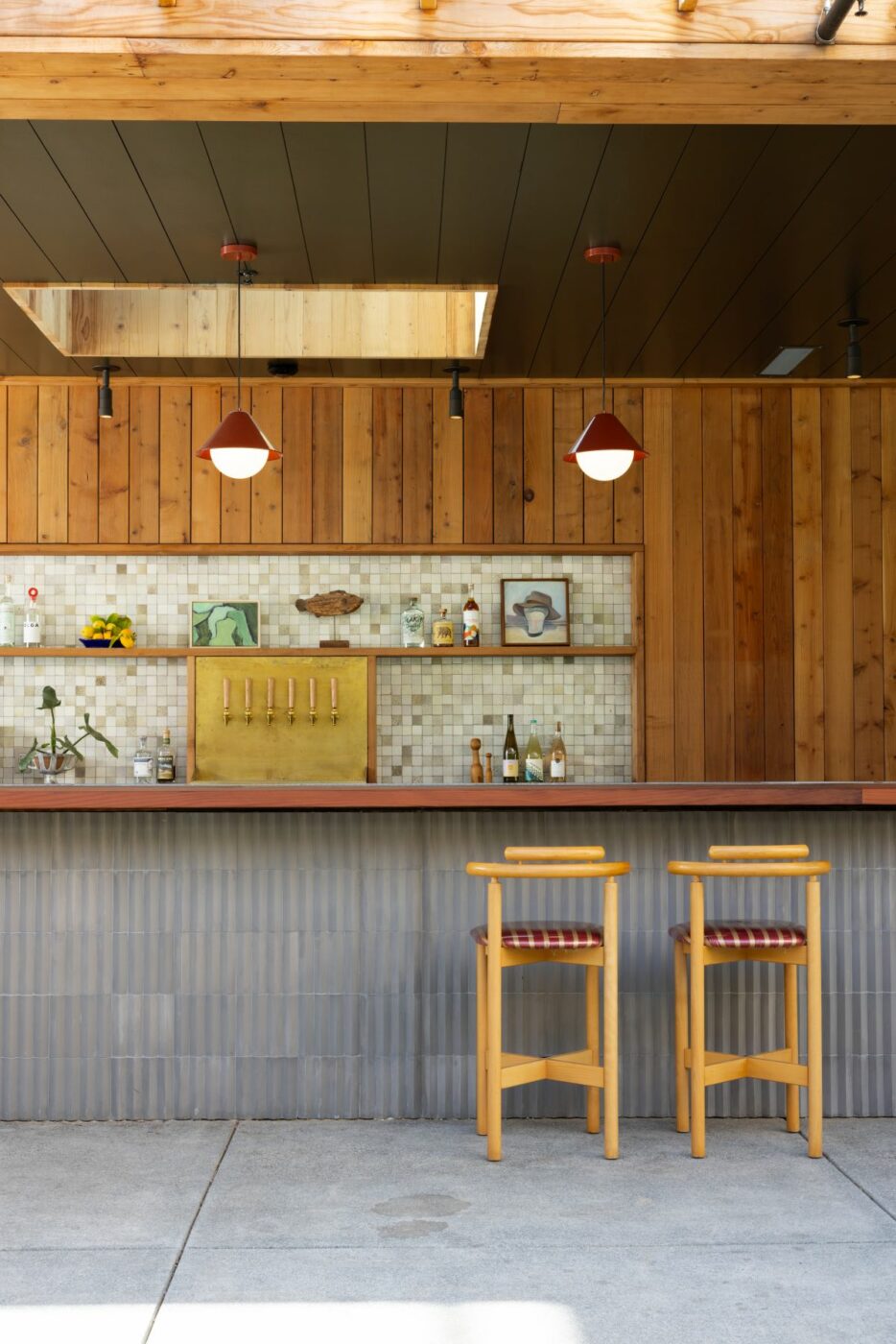 The Pool Bar at The River Electric in Guerneville. (Bess Friday)