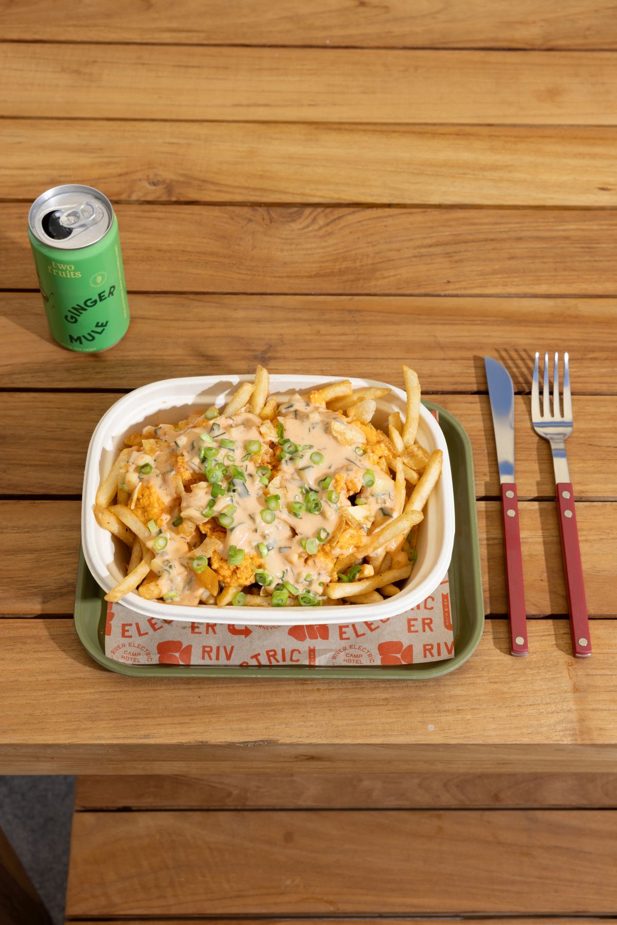 "River Rat" fries from The River Electric