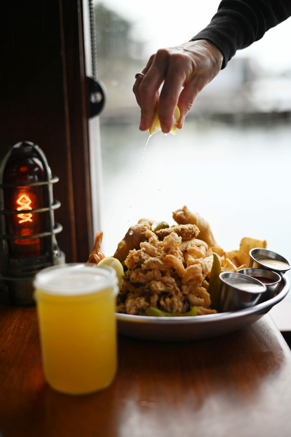 Rocker Oysterfeller’s at Lucas Wharf in Bodega Bay