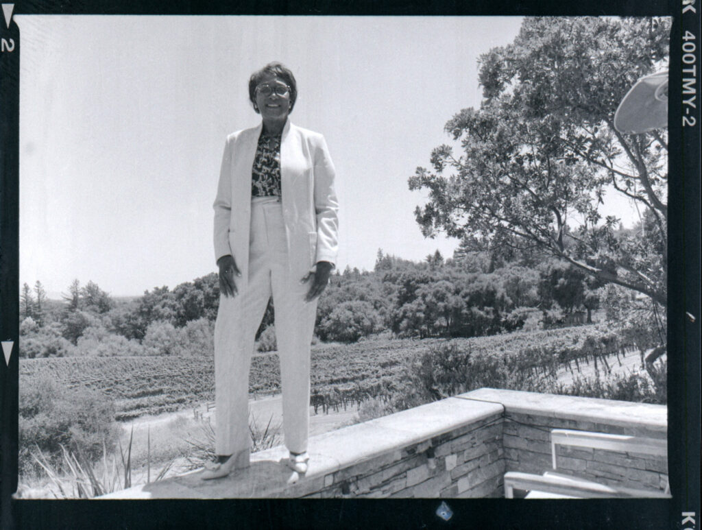 Rosalind Manoogian of Fog Crest Vineyard in Sebastopol