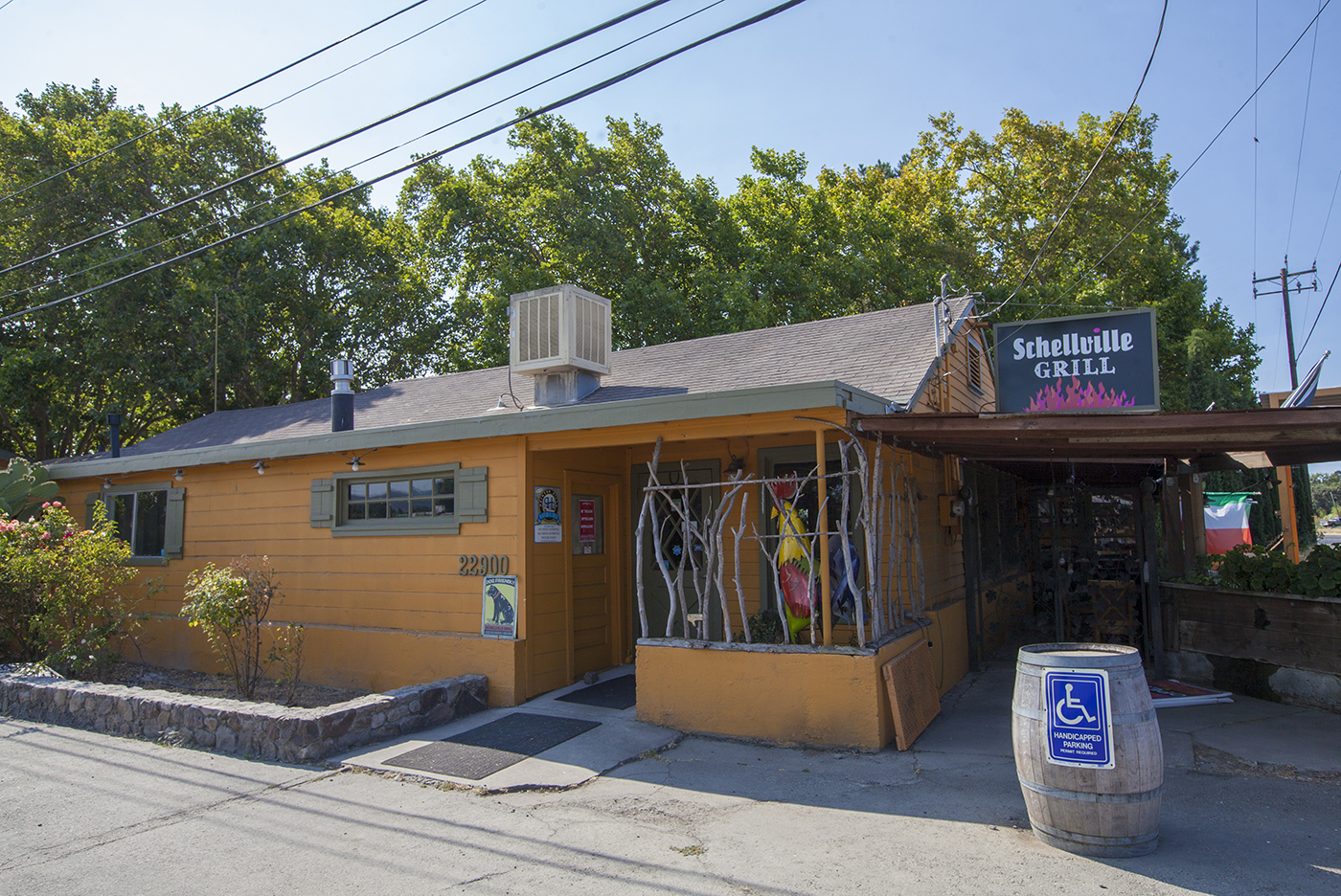 Schellville Grill on Broadway at Highway 121. (Photo by Robbi Pengelly/Index-Tribune)